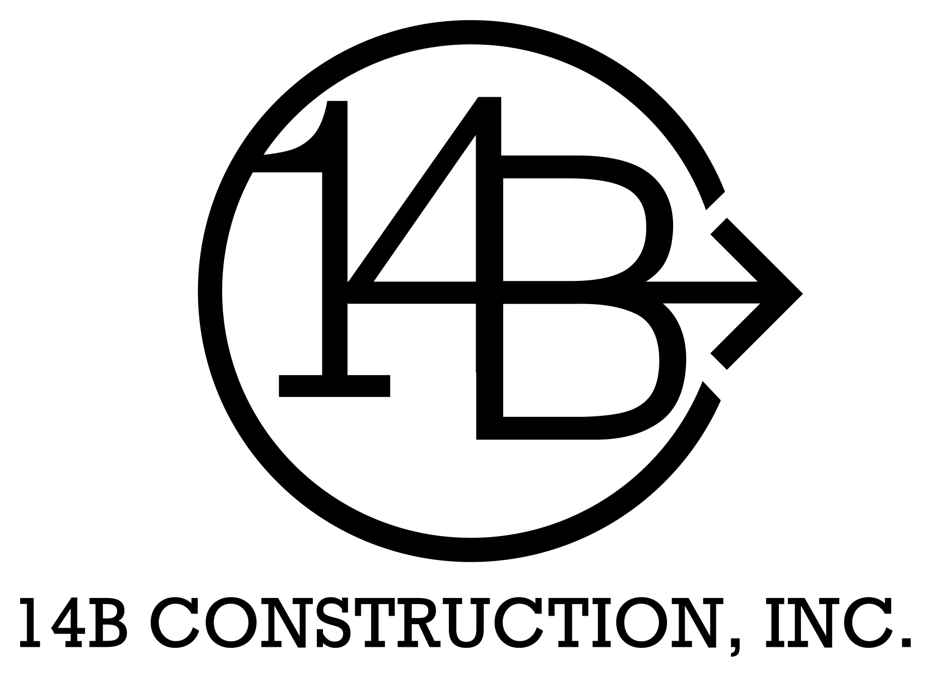 14B Construction, Inc. official logo